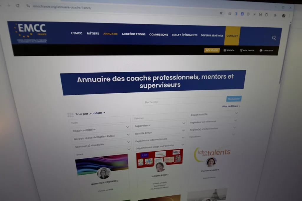 Annuaire de coach de l'EMCC